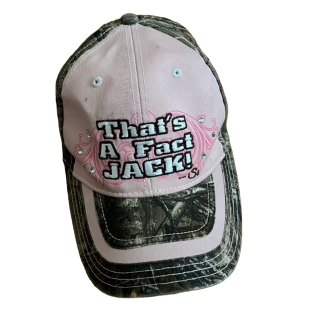 PARAMOUNT OUTDOOR A&E CAMO PINK “THAT’S A FACT JACK” WOMEN HAT OSFM DUCK DYNASTY